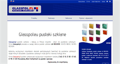 Desktop Screenshot of glasspol.eu